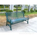 Wrought iron patio benches outdor metal furniture manufacturer China